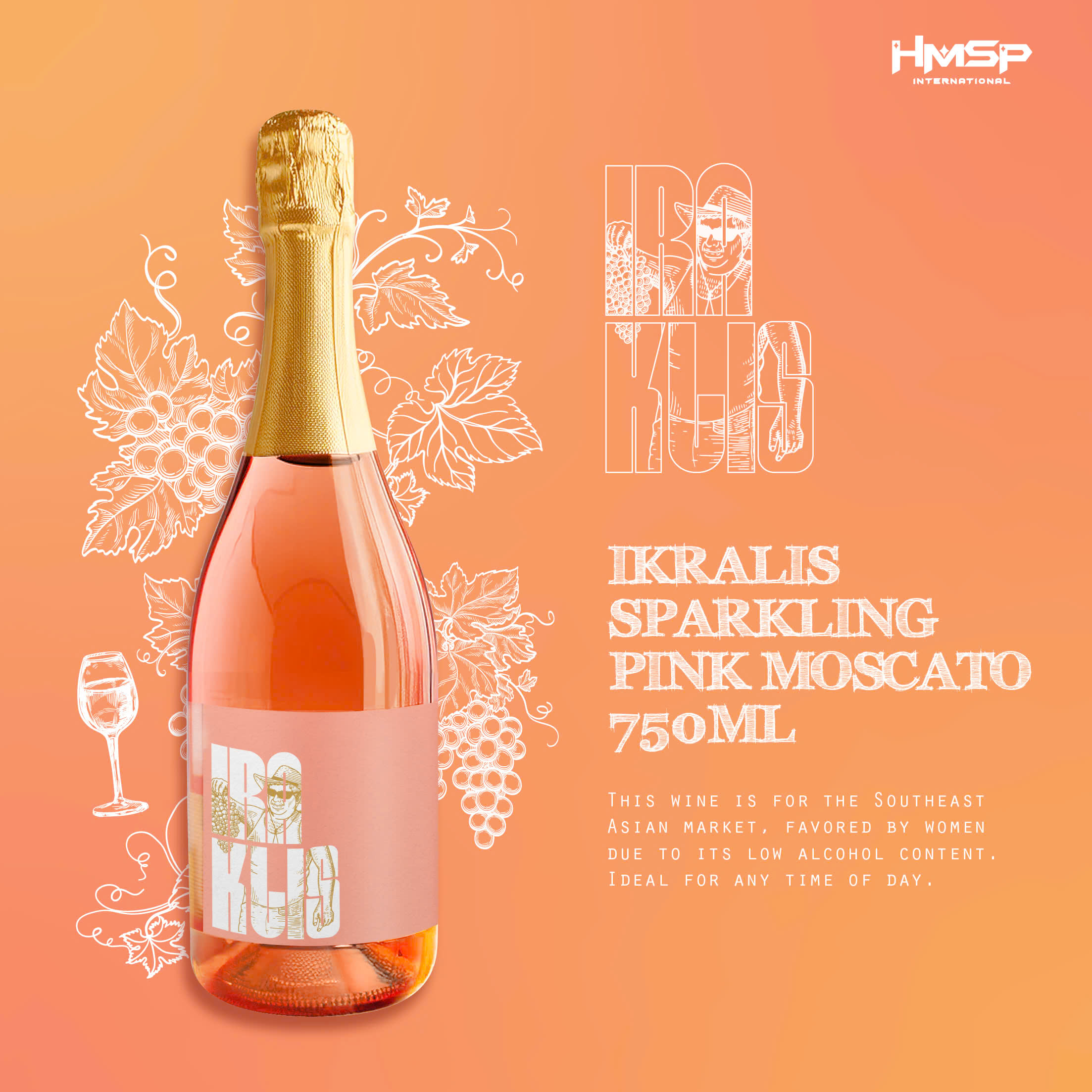 Sparkling Pink Moscato