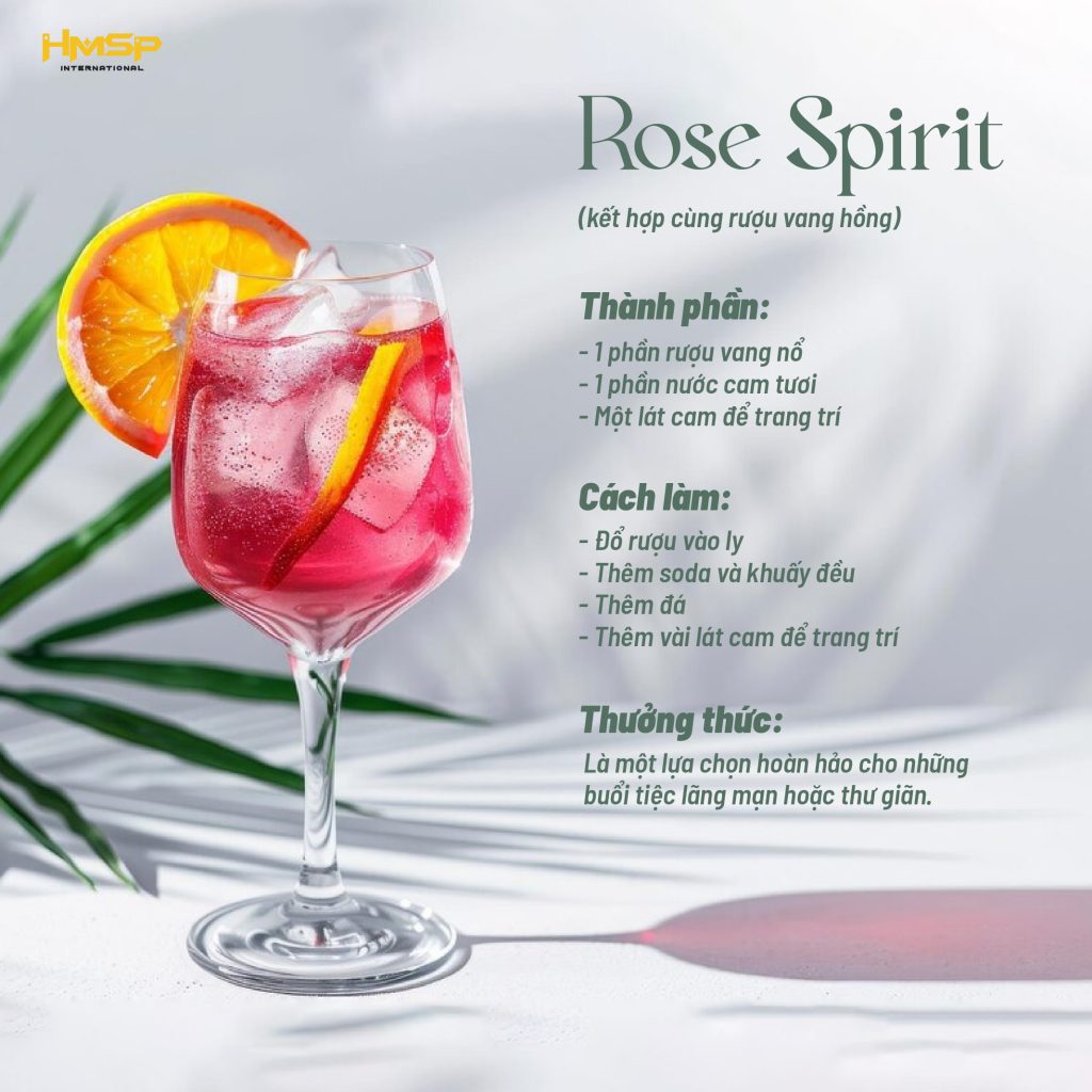 Hình ảnh công thức Rosé Spritz