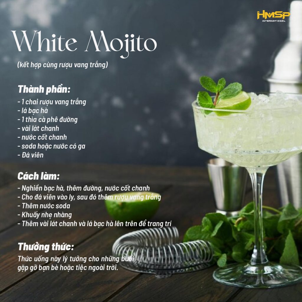 Hình ảnh công thức White Wine Mojito