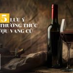 5 Lưu Ý Cần Thiết Khi Thưởng Thức Rượu Vang Cũ